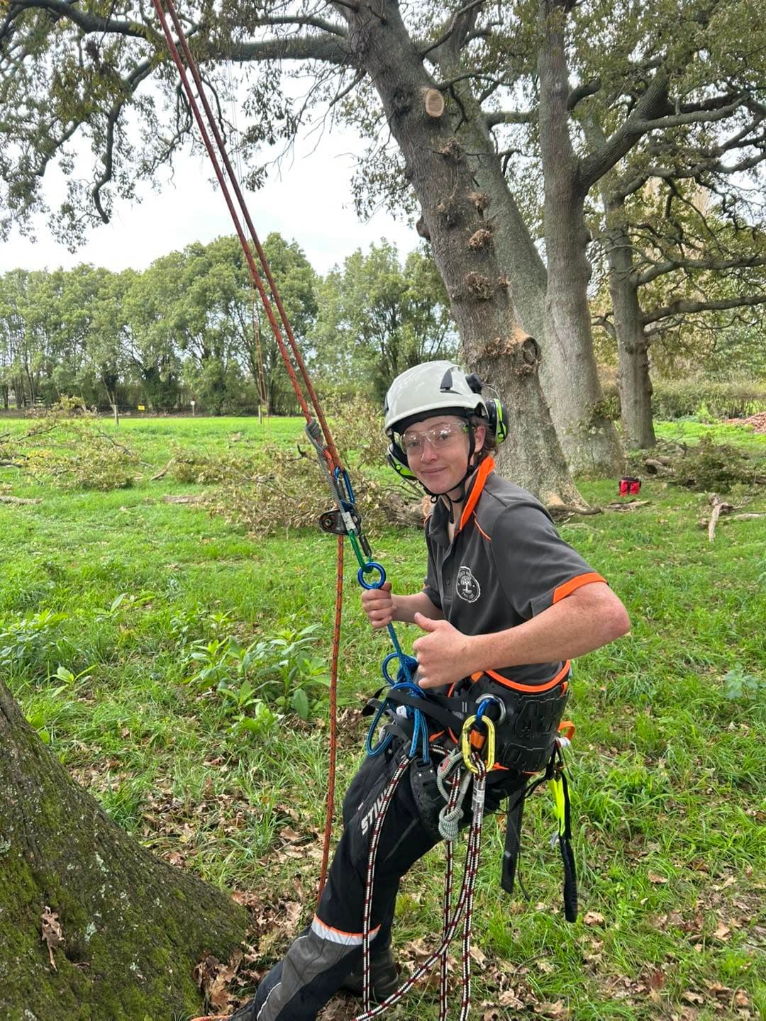 Oscar - Apprentice Arborist, Touch Wood Tree Care