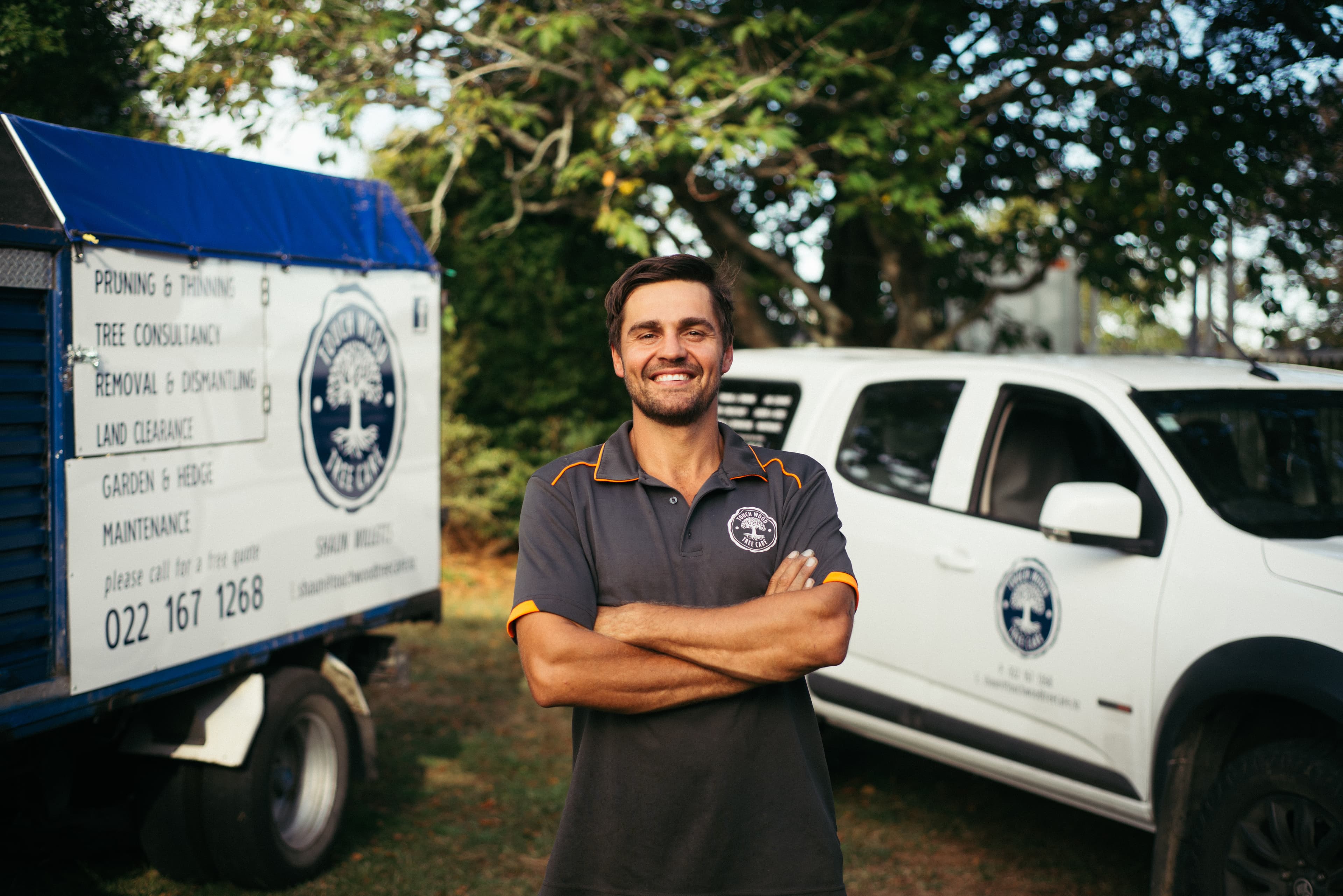 Shaun Willetts - Touch Wood Tree Care, Cambridge Waikato